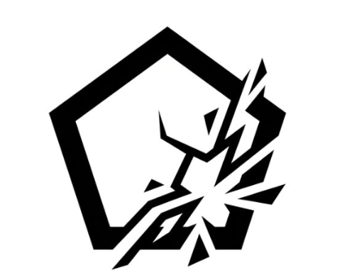 OpenRiot’s angular black burst logo.